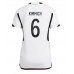 Tanie Strój piłkarski Niemcy Joshua Kimmich #6 Koszulka Podstawowej dla damskie MŚ 2022 Krótkie Rękawy